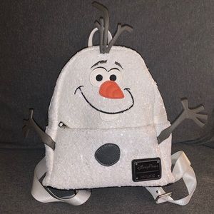 Loungefly Olaf Sequin mini backpack